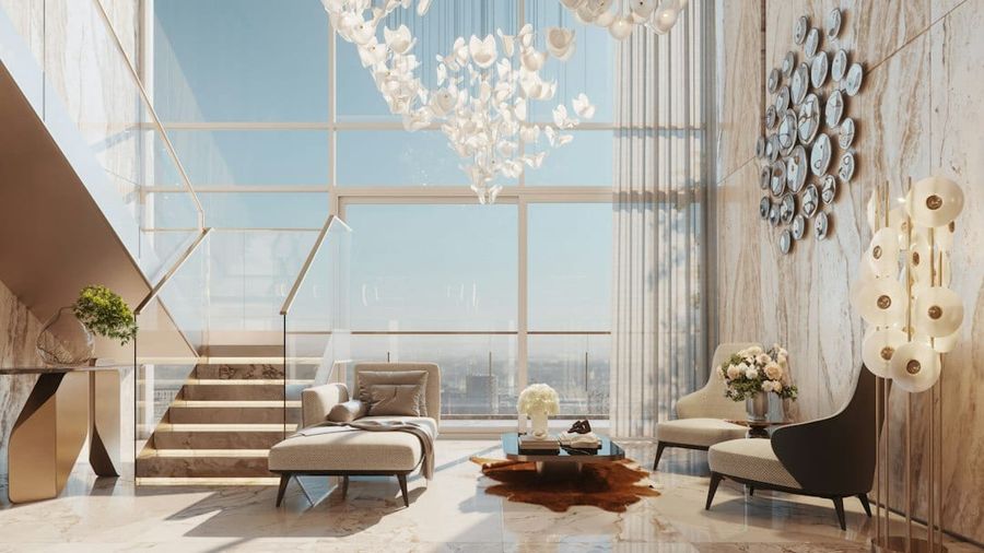 Bright modern interior of a Singapore landed home