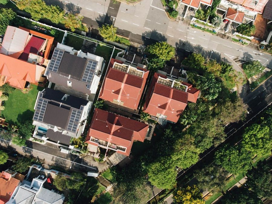 Singapore cluster house exterior
