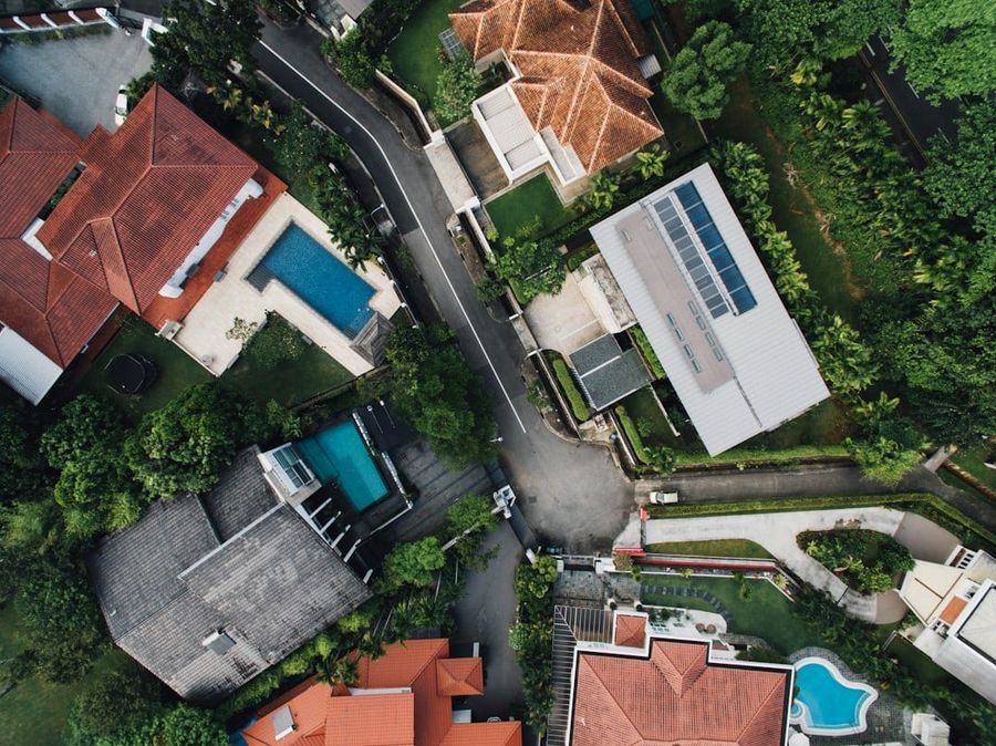 Singapore detached bungalow exterior