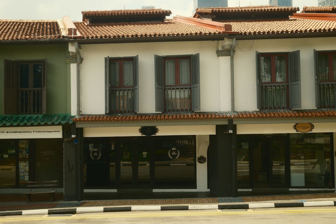 Singapore corner terrace house