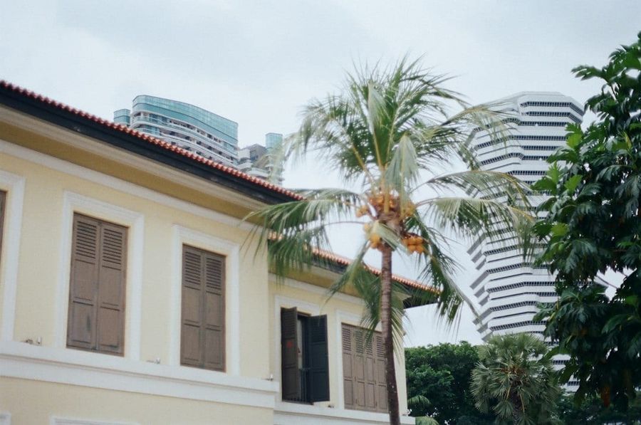 Singapore terrace house exterior